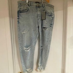 Ripped jeans from Zara Runway